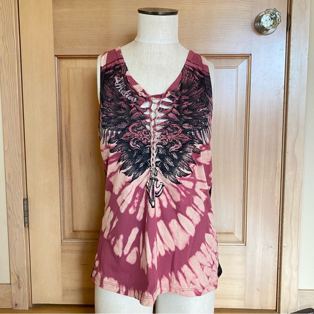 Affliction Greenwood racerback tank